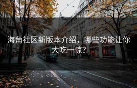 海角社区新版本介绍，哪些功能让你大吃一惊？
