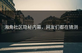 海角社区隐秘内幕，网友们都在猜测