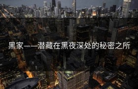 黑家——潜藏在黑夜深处的秘密之所