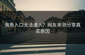 海角入口无法进入？网友亲测分享真实原因